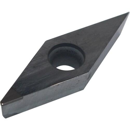 VCGT160404 1PC CBN Diamond inserts Aluminum Inserts Cutter Carbide Alloy for Lathe Holder SVJCR Carbide Milling Inserts