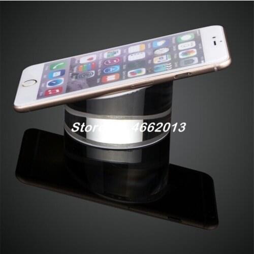 10pcs Ipad Tablet Stand Acrylic Crystal Base Round Display Bracket Digital Merchandise Retailing Table Display Rack Round