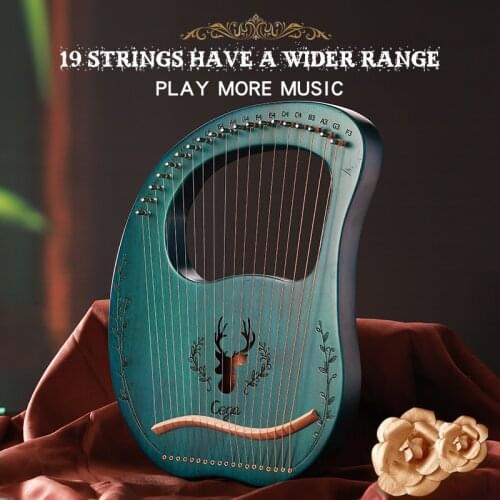 16 string harp mahogany xylophone instrument main instrument