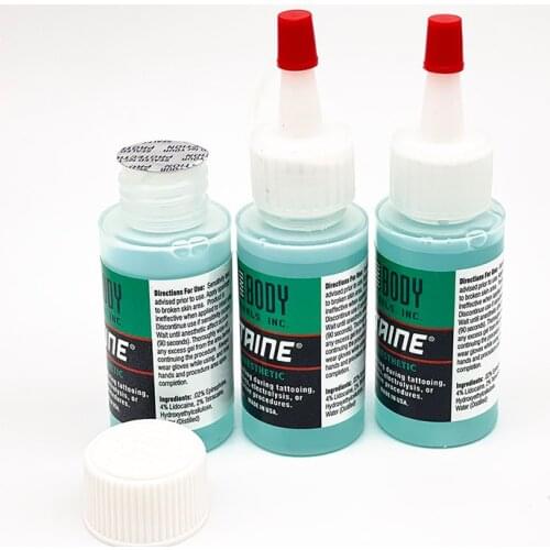 3 Pcs FACE AND BODY Sustaine Blue Gel Numbering Microblading Tattoo & PMU 1.2 Oz