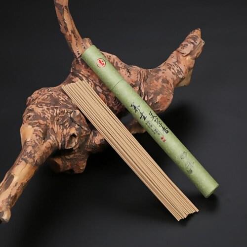 45Pcs Pure Natural Wormwood Laoshan Sandalwood Incense Sticks for Sleep Health Natural Wormwood Summer Incense