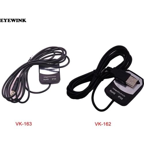 5PCS VK-162/VK-163 GMOUSE USB Interface GPS Navigation Support Google Earth Replace GlobalSat BU-353S4 Skylab