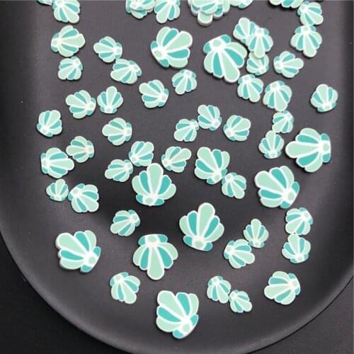 60g Shell Polymer Clay Slices Sprinkles for Kids Diy,Craft/Nail Art/Scrapbook Decoration,Filler Polymer Clay Embellishments