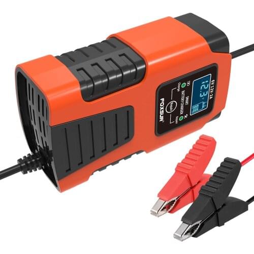 Car Battery Chargers 12V/2A 24V/2A Full Automatic Smart Battery Chargers Maintainer Trickle Chargers Battery Desulfator for Car