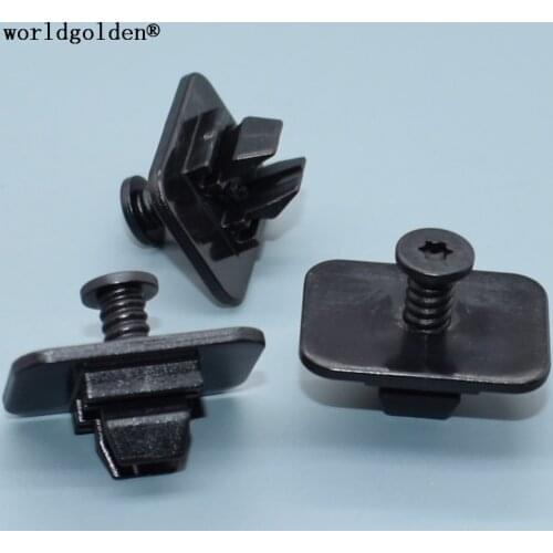 Worldgolden 100pcs auto clips Rear Bumper Retainer for VW WHT-005-263