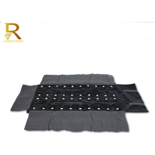 Velvet Jewelry Storage Pouch Bag Portable Carrying Case Necklace Bracelet Organizer Travel Jewelry Roll Bag Storage Tool Case