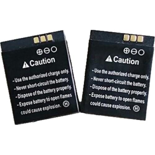 2PCS LQ-S1 Battery For Smart Watch DZ09 W8 A1 T8 X6 QW09 V8 X6 DJ-09 Battery LQ-S1 3.7V 380mAh Li-po Rechargeable Battery Cells