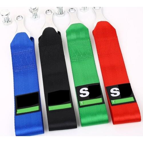 TAK SH Tow strap Universal High Quality Racing car ropes/Hook/Towing Bars with Screws and nuts