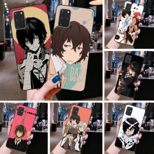 Anime bungou stray dogs Dazai Osamu Phone Case For Samsung Galaxy S21 Plus Ultra S20 FE M11 S8 S9 plus S10 5G lite 2020