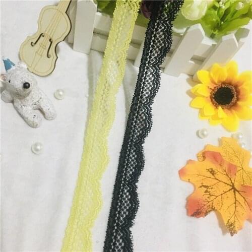 NS1162 Concise 2.7cm Wavy Design Stretch Trim Lace for Underwear