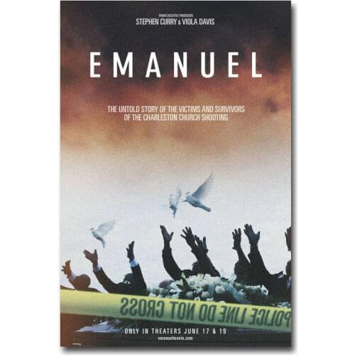 Emanuel Movie 2019 Film Silk Fabric Wall Poster Art Decor Sticker Bright