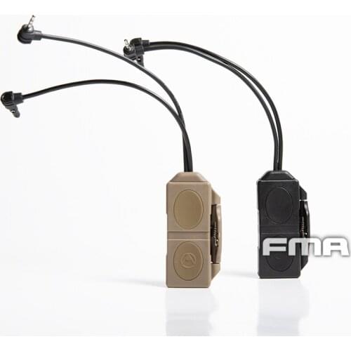 FMA Dual Control PEQ Mouse Tail Switch Button Wire Control Button For FMA PEQ/Original Series Laser Indicator Connector + 2.5mm