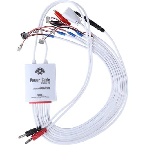 DC Power Supply Test Cable Phone Dedicated Power Test Cable for iPhone 4 4S 5 5S 5SE 5C 6 6P 6S 6SP 7 7P 8 8P X XR XS XS MAX