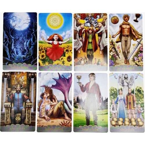 2021 Hot Sell Gregory Scott Tarot Cards 78Cards Tarot Cards For Divination Personal Use Full English Version Tarot