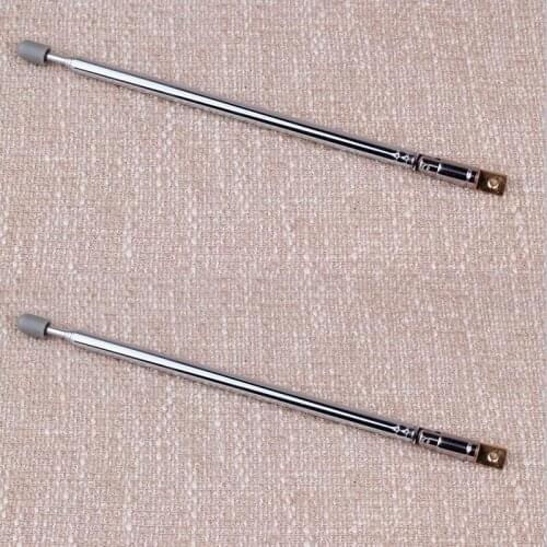 NEW 2pcs/lot Radio Telescopic Aerial Antenna fit for SONY ICF-SW35 ICF-SW11 ICF-SW38 FM Aerial Antenna Replacement