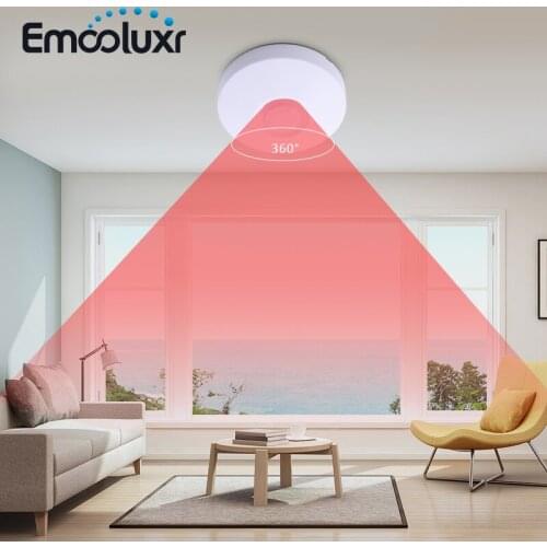 5pcs Wired Ceiling PIR Sensor 360 Degree Detection Ceiling PIR Infrared Motion Detector for Home Intrusion Wired Alarm System