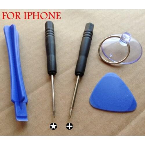 5000SET Opening Pry Repair Kit Set Pentalobe0.8 Screw driver For iPhone 6 6 Plus 5 5s 4 4S 4G 3G 3GS For iPod Touch