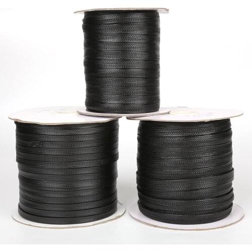 5-10Meters 2/4/6/8/10mm Width Waxed Thread Cord For DIY Handicraft Tool Hand Stitching Thread Flat Waxed Sewing Line