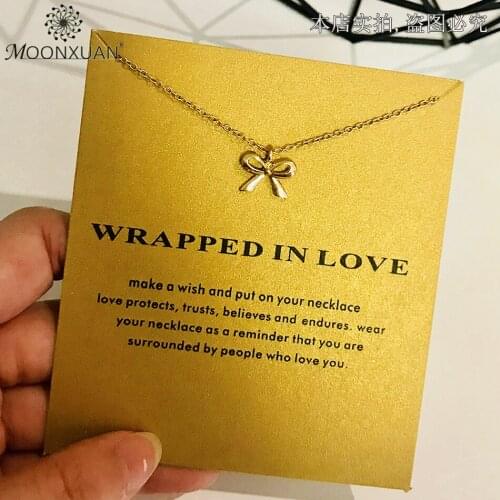 Dogeared Bowknot Choker Gold Statement Necklace Jewelry Chain Colar Women Kolye Collares Collier Ketting Bijoux Femme Collar