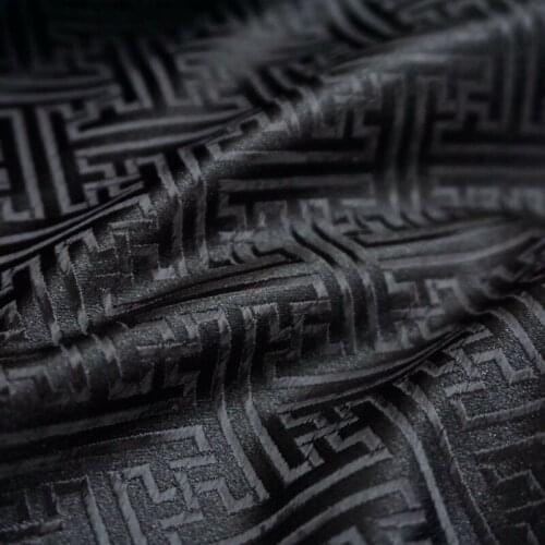 75cmx 100cm Metallic Jacquard Brocade Fabric, ripstop pattern 3D jacquard yarn dyed fabric for Womens Coat Dress Skirt
