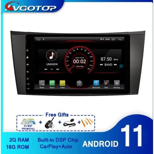 AVGOTOP Android 10 Car Radio DVD Player for MERCEDES-BENZ G-CLASS W463 2G 16G MP3 MP4 Bluetooth GPS Vehicle Multimedia