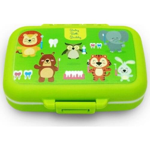 Baby Teeth Storage Box Set Tooth Keepsake Box Teeth Box for Boys and Girls Infant Teeth Memory Gift for Kid can CSV