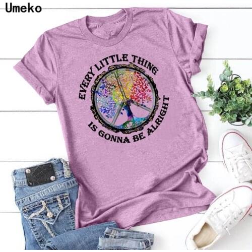 New Fashion O-Neck Letters Tree Print Plus Size T-Shirt for Women Tees Tops Female Casual Loose Tshirt Casual Clothes 2020 5XL