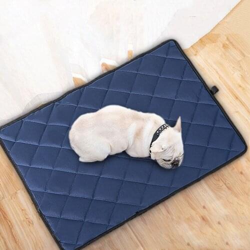 Square Dog Kennel All Seasons Univeral Washable Pet Dog Mat Hanging Cotton Mat for Cats and Dogs Sleeping