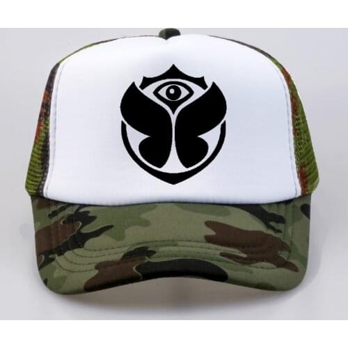 Fashion Summer Casual Snapback Hat Man Women Print TomorrowLand baseball Cap high quality Baseball Mesh Trucker Cap hat