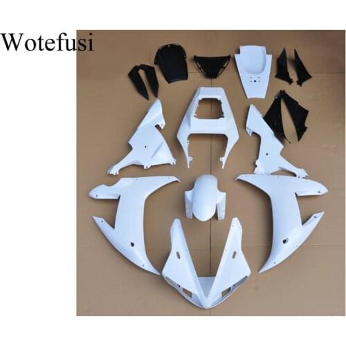Wotefusi ABS Injection Mold Unpainted Bodywork Fairing For YAMAHA YZF R1 2002 2003 [CK1024]