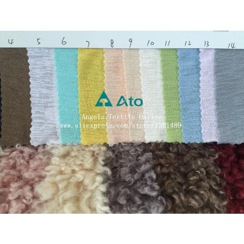 New Soft knitted stretch Fabric for patchwork DIY dolls garment Jacquard Fabrics, baby photography props fabrics