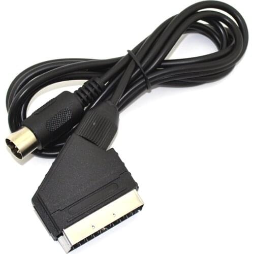 PAL V-Pin EU Scart AV Cable for SEGA Mega Drive 1 for Genesis 1