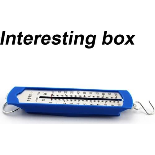 10N spring dynamometer spring scale for junior middle school mechanics physics experiment equipment bar dynamometer