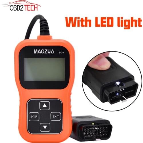 Universal Z130 OBD OBD2 diagnosis for Cars Auto Car Code Reader Better than AD310 ELM327 OM123 NT201 with Multi-language