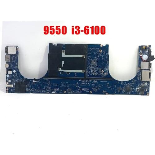In STOKC for DELL XPS 15 9550 Motherboard DDR3 Inspiron Intel I3-6100HQ LA-C361P CN-047XNN SR2FR Not GPU 100% Test Good Working