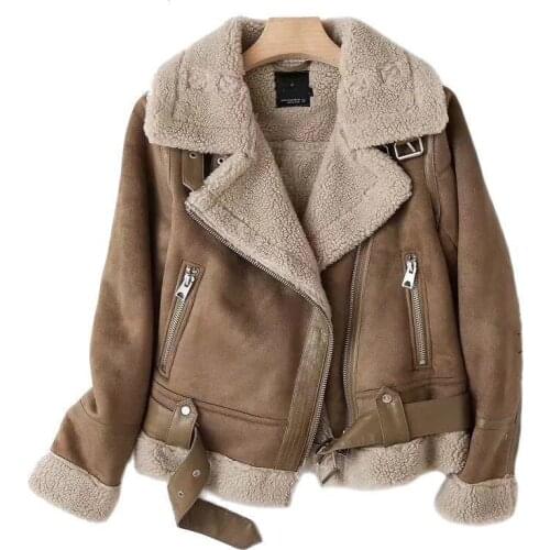 XNWMNZ Women's Suede Jackets