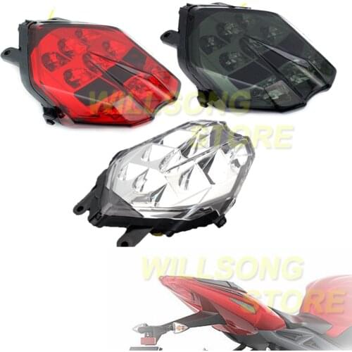 Rear LED Tail Brake Light Blinker Turn Signal Integrated Lamp For Triumph Daytona 675/R Speed/Street Triple R675/S765 Motorcycle