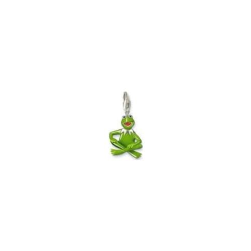 Trendy 925 Green Frog KeMi Diy Charms Fit Bracelets & Necklaces Making Jewelry For Women Breloque SCH0131