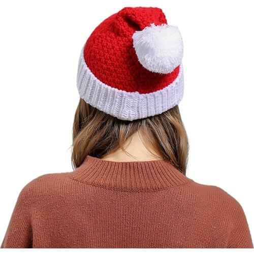 Winter Warm Beanie Scarf Boys Girls Hats Circle Scarf Kids Slouchy Skull Cap Unisex Wool Knitted Beanie Caps Christmas Hats