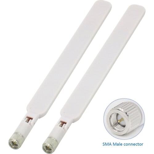 3G 4G Antenna SMA Male For Huawei B593 E5186 B880 B315 B310 B525 B612 698-2700MH LTE Router External Antena 4G 50pcs/set