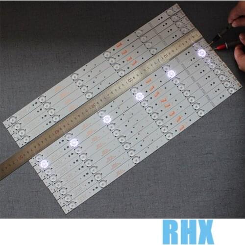 12Pieces/lot for Skyworth 50E6000 LCD backlight strip 5800-W50002-0P00 with screen V500DK2-QS1 1PCS= 6 lamp