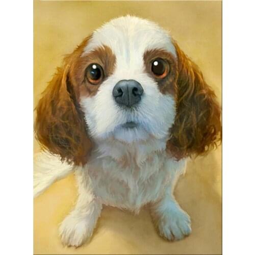 5d Diy diamond embroidery dog diamond painting jack russel picture mosaic rhinestone animal full square round Handmade