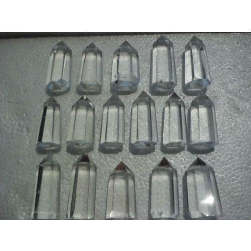 775g 12 Natural Clear Quartz Crystal Point Cut Polished Healing