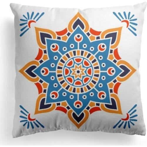Hot Sell Cotton Square Vintage Throw Pillowcase Waist moroccan Plain Knitted Cushion Covers
