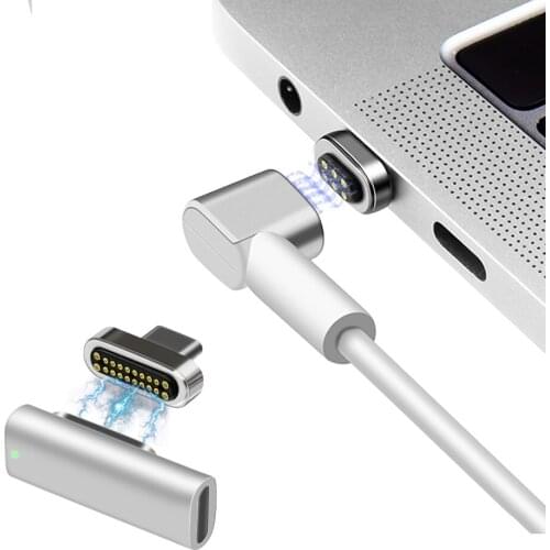 2021 New Arrival Magnetic USB Cable 20 Pins Type C Connector PD 100W USB C For MacBook Pro For Huawei For Samsung Magsafe