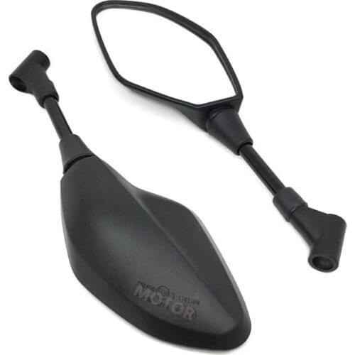 Motorcycle Rearview Mirror Universal ABS Aluminum Side Mirror For Honda cb125r Kawasaki z650 Benelli leoncino 500 Suzuki gsr 750