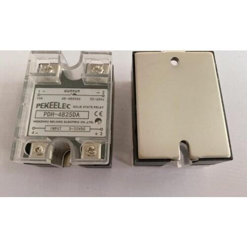 PDH-4825DA 48-480VAC to 3-32VDC 25A SSR-25DA Single Phase Solid State Relay
