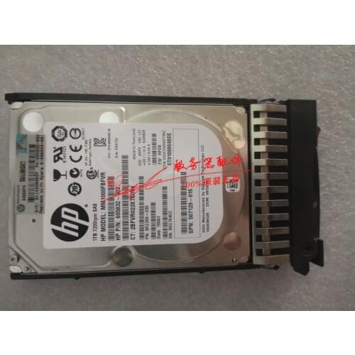 Applicable to HP 606020-001 605835-b21 1TB SAS 2.57.2k 6G original hard disk