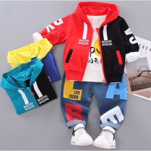 Baby Boy Sports Suit Clothing Sets Kids Floral Clothes for Birthday Formal Outfits Suit Fashion Tops Shirt + Pants 3pcs Clothing