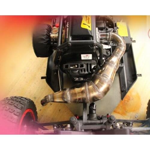 Steel Exhaust Tuned pipe for RCMK XCR-1000 XCR-900 9.9 1/5 GAS Truck DBXL Losi Desert Buggy XL LOS05001 RC